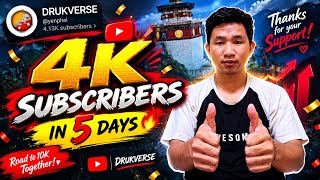 Download lagu 4000 Subscribers in just 5 Days THANK YOU ALL