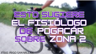 POGACÁR. Esto sugiere el fisiólogo de Tadej Pogacár sobre zona 2