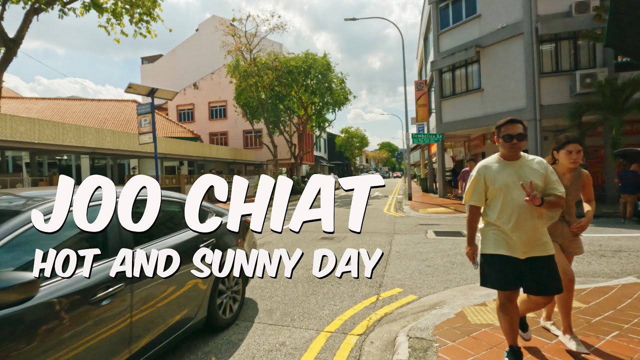 Sizzling Hot Colourful Walk near Joo Chiat area May 2023 | Singapore [4K 30fps]