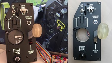 simparts Gear Panel A10C function test