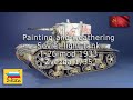 T-26 Soviet light tank WW2 1/35  painting and weathering | Окраска и везеринг модели танка Т-26 1/35