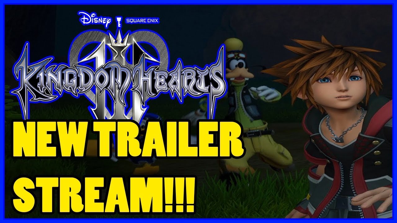 KINGDOM HEARTS 3 NEW XO18 TRAILER STREAM 