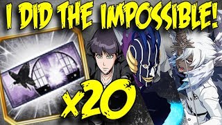 I CANT BELIEVE THIS! x20 TYBW ROUND 6 TICKETS LUCK!  [Bleach Brave Souls]