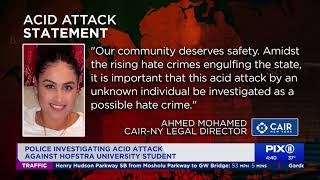 Video: CAIR-NY Calls for Hate Crime Probe After Acid Attack on Asian-American Muslim