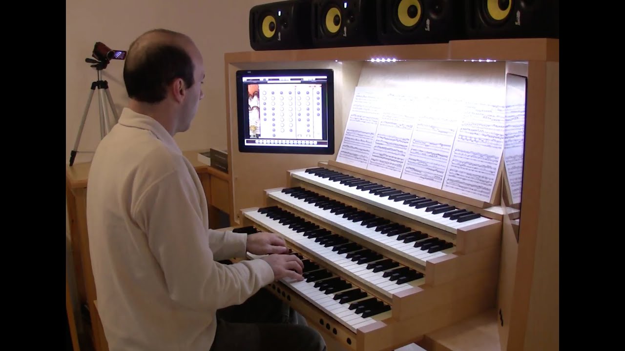 Бах - BWV 559 Прелюдия и фуга ля минор