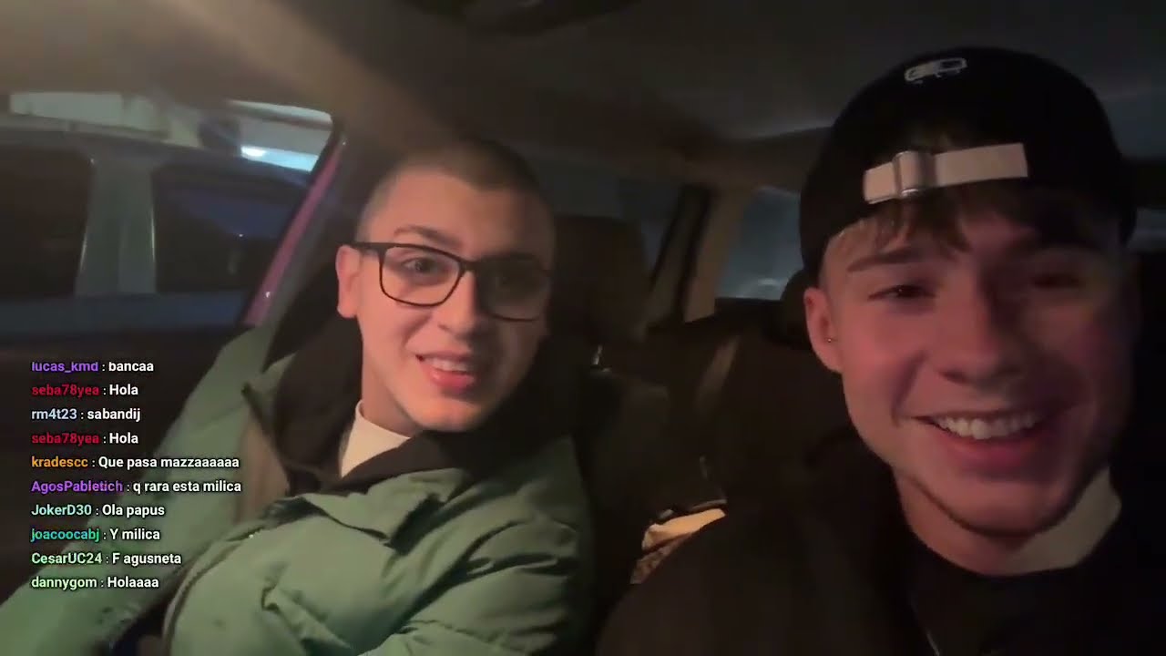 TOMAS MAZZA IRL GYM CON MILICA Y NICO. STREAM COMPLETO