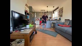 Banded Crab Walk for Glute Medius and Minimus Activation