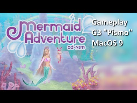 Barbie Mermaid Adventure Gameplay (Mac OS 9)