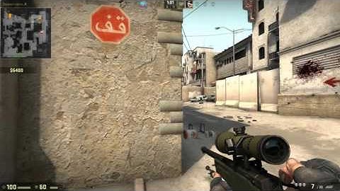 Counter-Strike: Global Offensive (de_dust2, -4 awp, double kill)