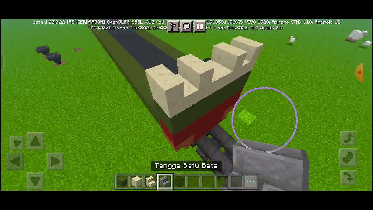 cara membuat lokomotif BB 202 di Minecraft - YouTube