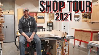 Shop Tour 2021  Garage/Basement Hybrid Workshop and Big Milestone!