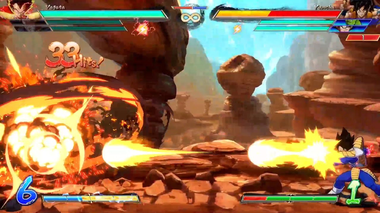 Base Vegeta Has The Best Neutral In Game.. [DBFZ]