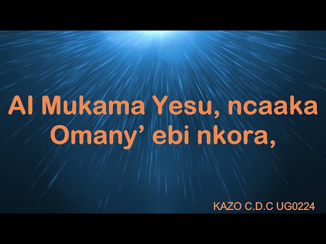 Ai mukama yesu ncaaka 055 class=