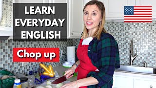 Learn Everyday English Phrases: Cooking Vlog screenshot 3