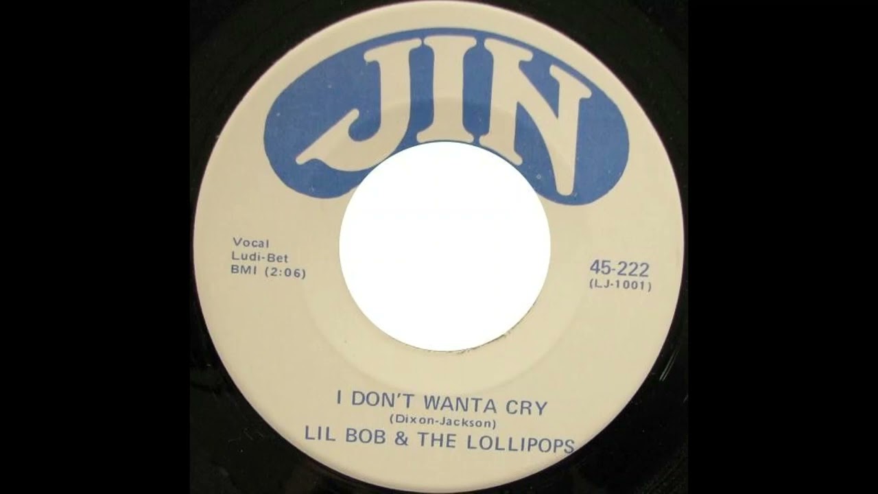 Little Bob & The Lollipops I Don't Want To Cry - YouTube