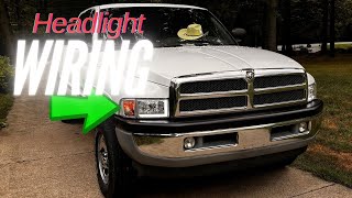 1999 Dodge Ram DLR Headlight Wiring