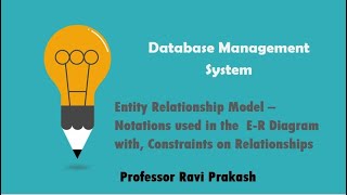 DBMS Session on E-R Model #E-R diagram notations