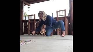Mosaic Chalk Art With Ms. Becky