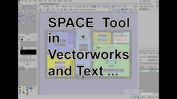 SPACE Tool in Vectorworks