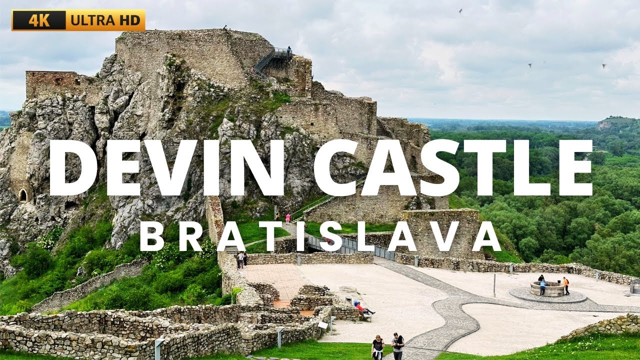 [4K] Devin Castle walking tour: Top Things to See Near Bratislava | walk with me Slovakia Hrad Devin