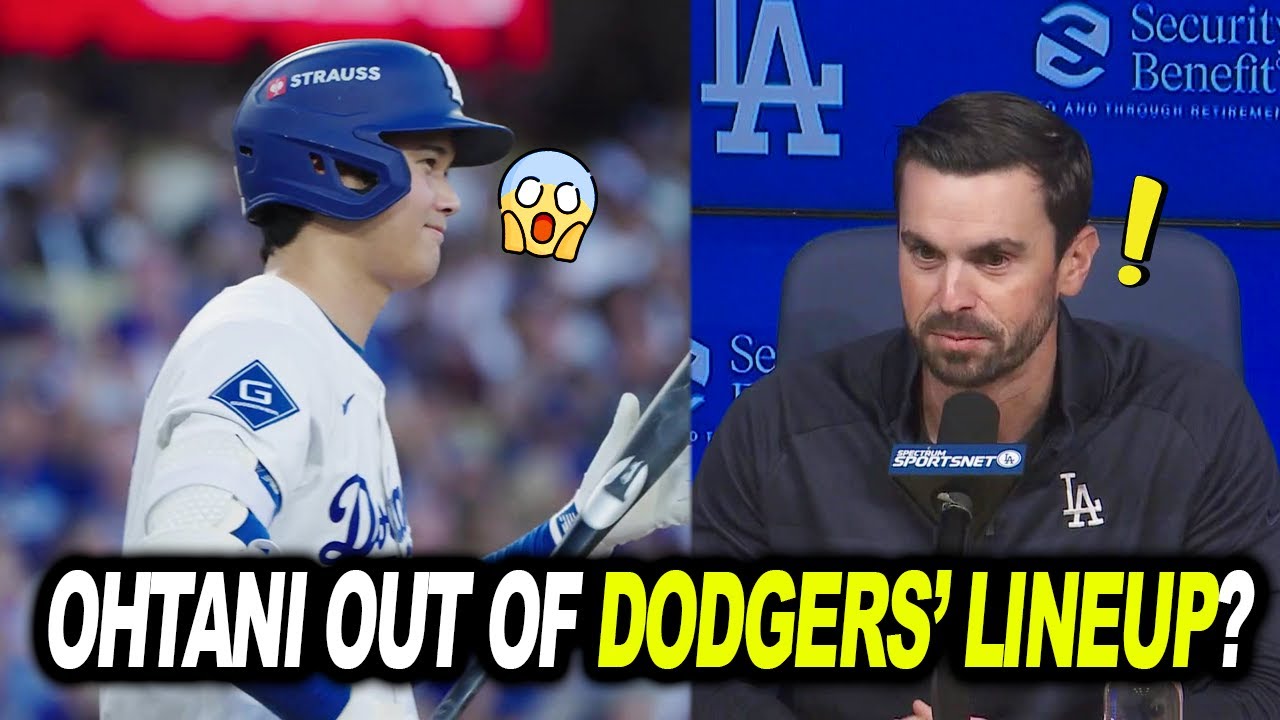 Ohtani Pulls Out of Dodgers’ Lineup?! GM Brandon Gomes & Dave Roberts Call Emergency Meeting