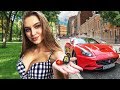 Красотка на Ferrari | Записали Трек "Всё по маслу" | Саша прости