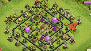 CLASH OF CLAN | TH8 MAX BASE | MMS GAMING
