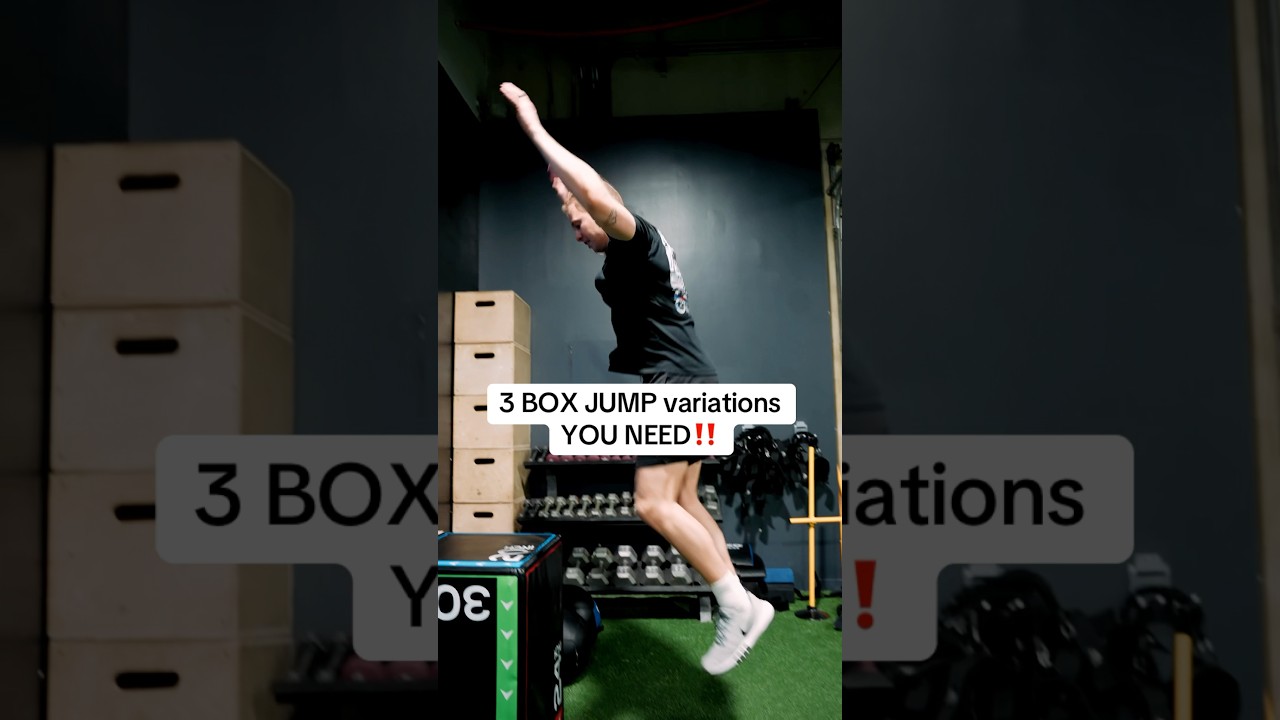3 BOX JUMP variations YOU NEED🔑‼️ 