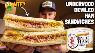 Wtf Is A Can Of Underwood Deviled Ham ... And Why Did I Get Paid To Eat  This Sandwich On Camera? 🤮 - Youtube