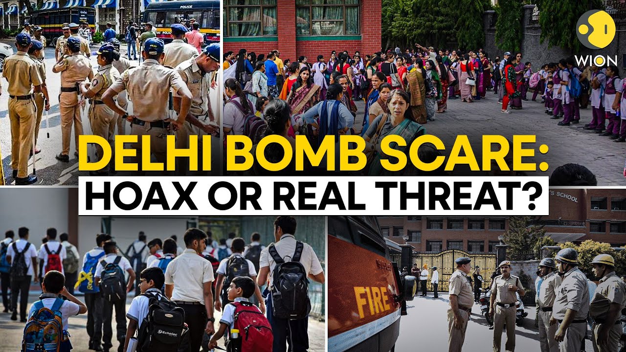 Multiple schools evacuated in Delhi after bomb threat | WION Originals