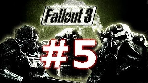GamingBlog Plays: - Fallout 3 Walkthrough Part 5 "The mine field"