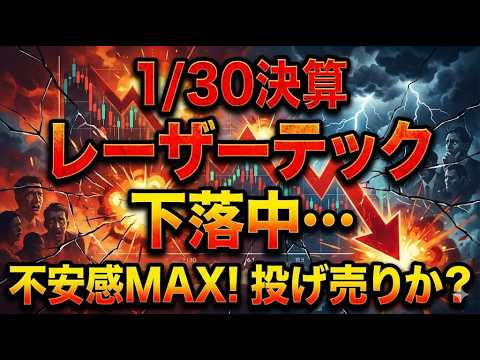 レーザーテック、前回決算と直近の株価動向について