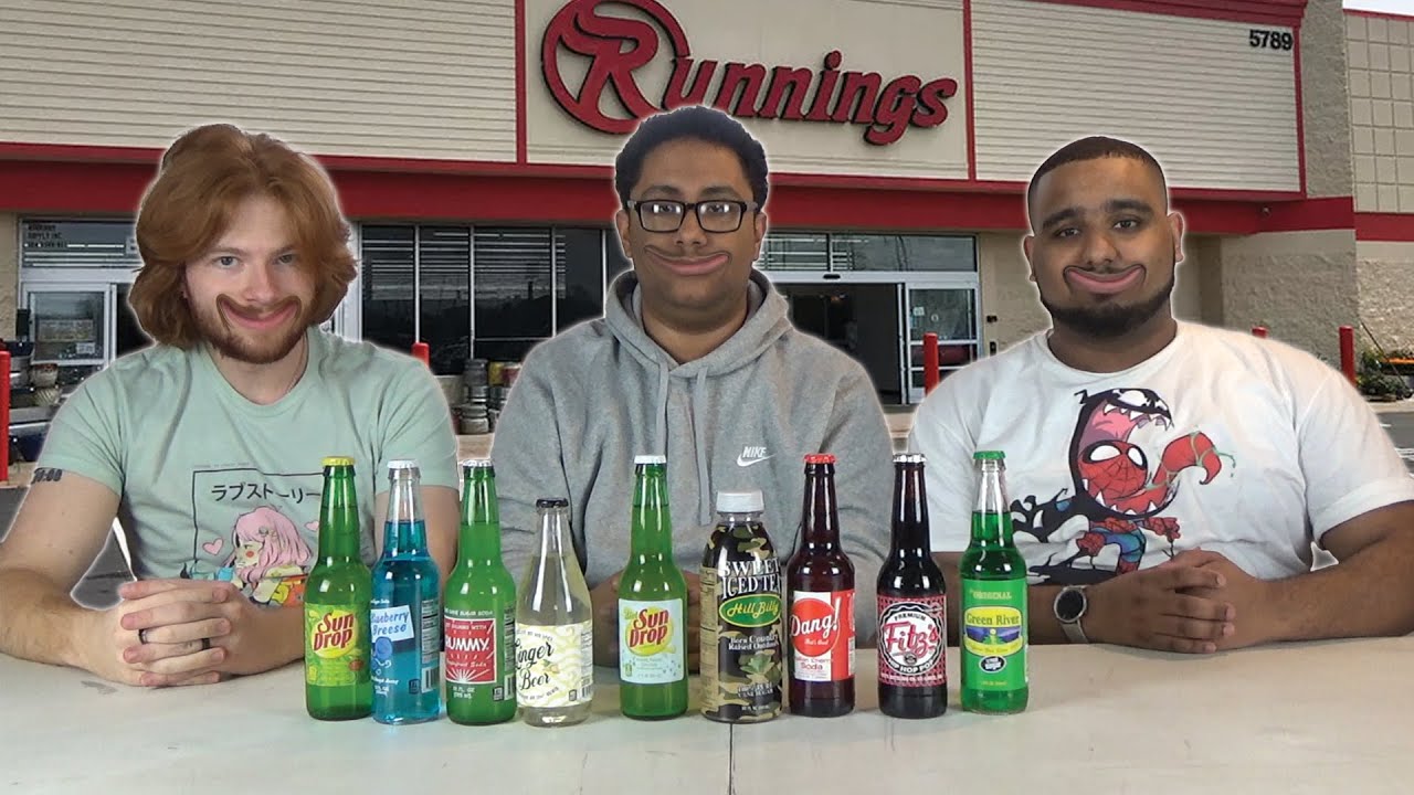 The Fabulous Three Runnings Soda Taste Test