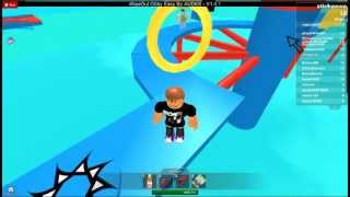 ROBLOX: Wipeout Obby walkthrough