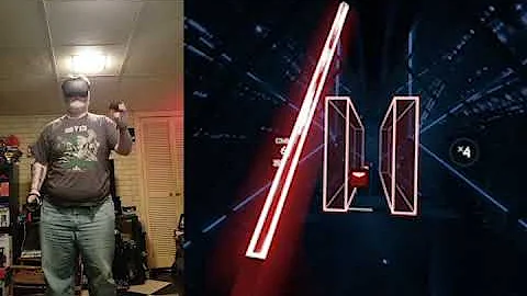 BeatSaber Trying for S rank - Radioactive - Imagin...