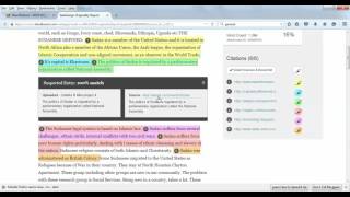 SafeAssign   Plagiarized Passages (Video)