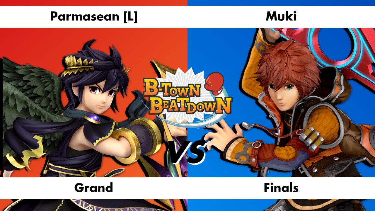 B-Town Beatdown 96 Grand Finals: Parmasean [L] (Dark Pit) vs Muki (Shulk)