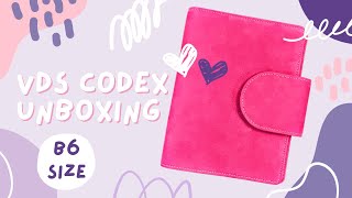 VDS B6 Codex Unboxing // Let's Gush Over My New VDS Cover! (Van Der Spek Custom)