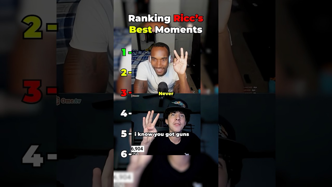 Ranking Ricc’s Best Moments 🔥😂