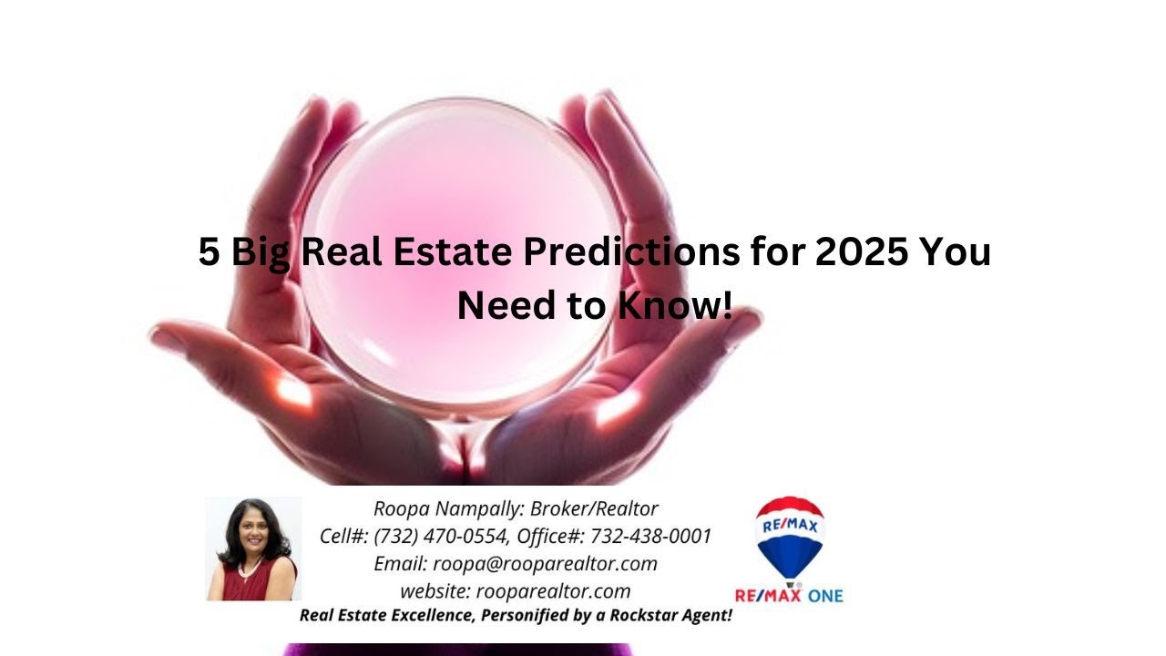5 Big Real Estate Predictions for 2025 You Need to Know! - YouTube