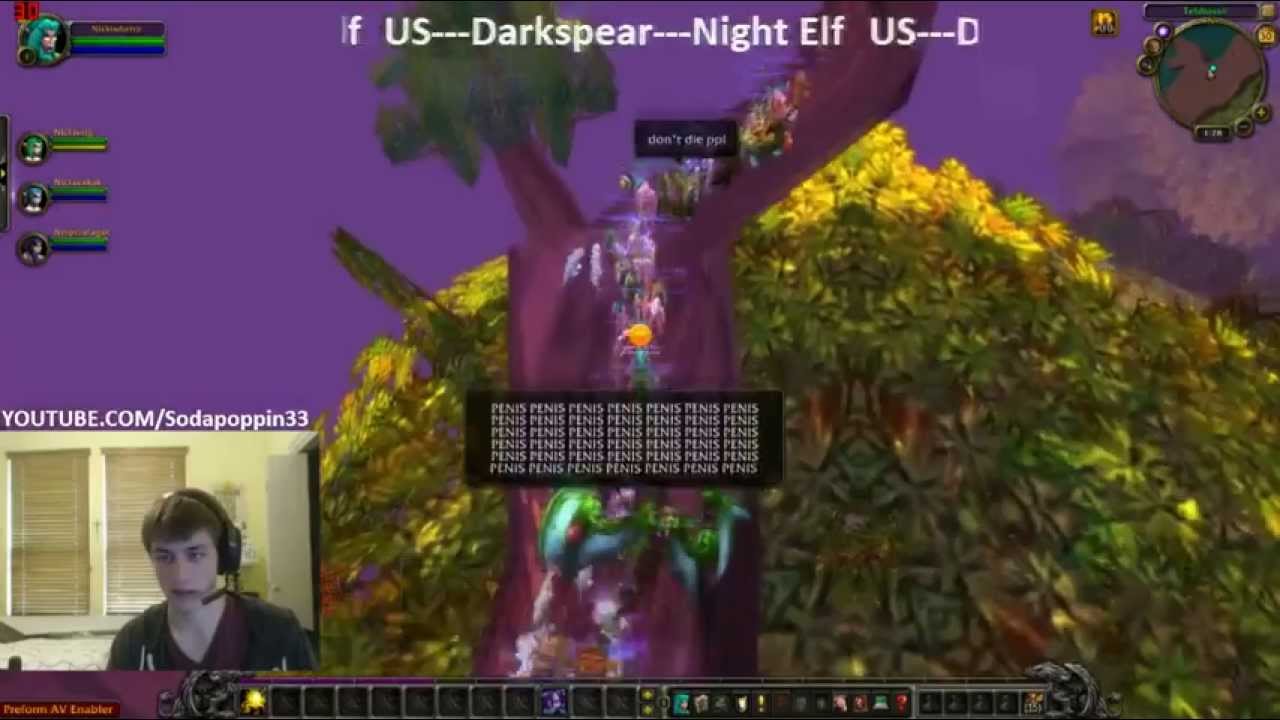 sodapoppin level 1 raids in world of warcraft