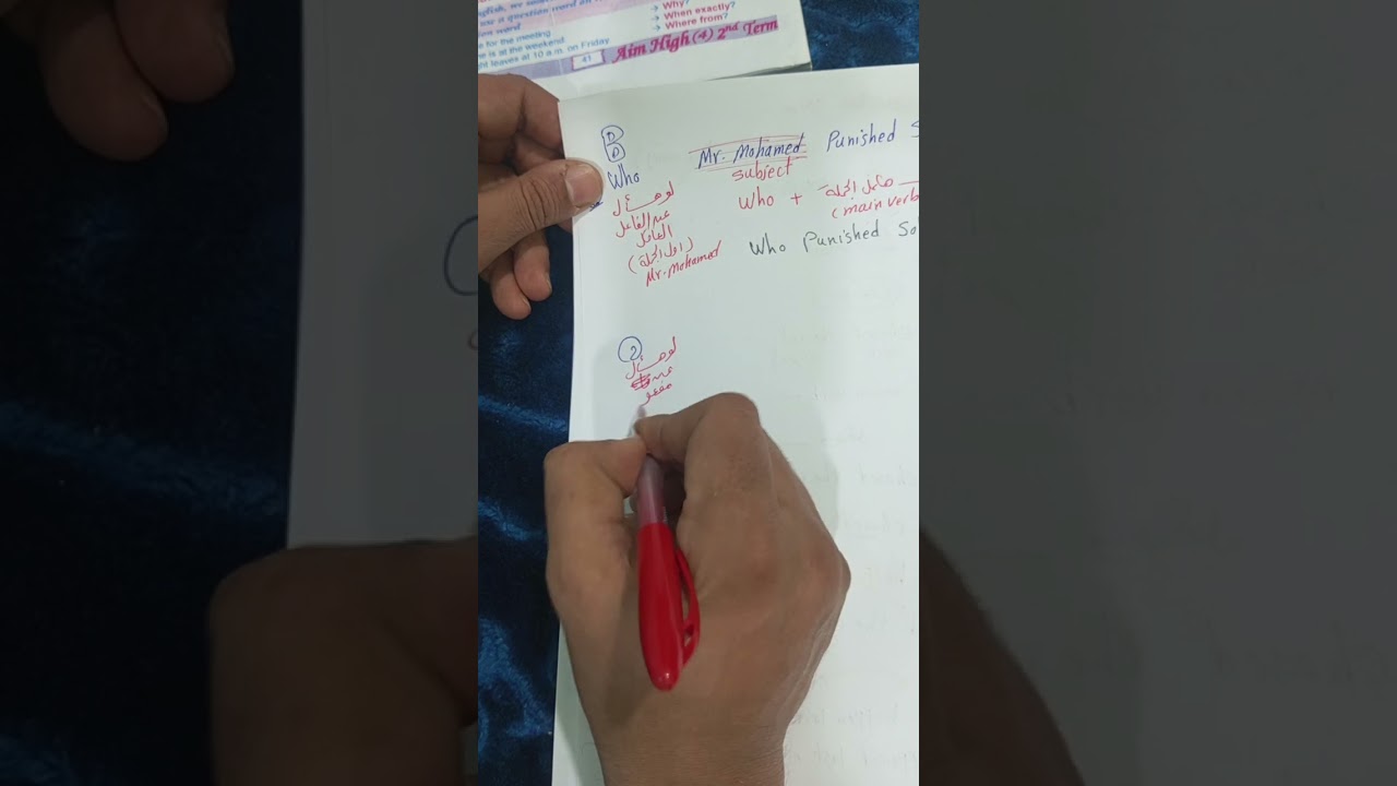 Aim High 4 unit 7 Grammar verbs +main verbs?