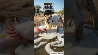 Axolotl Trapping A Lynx With Unique Method