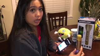 soundlogic karaoke microphone and speaker