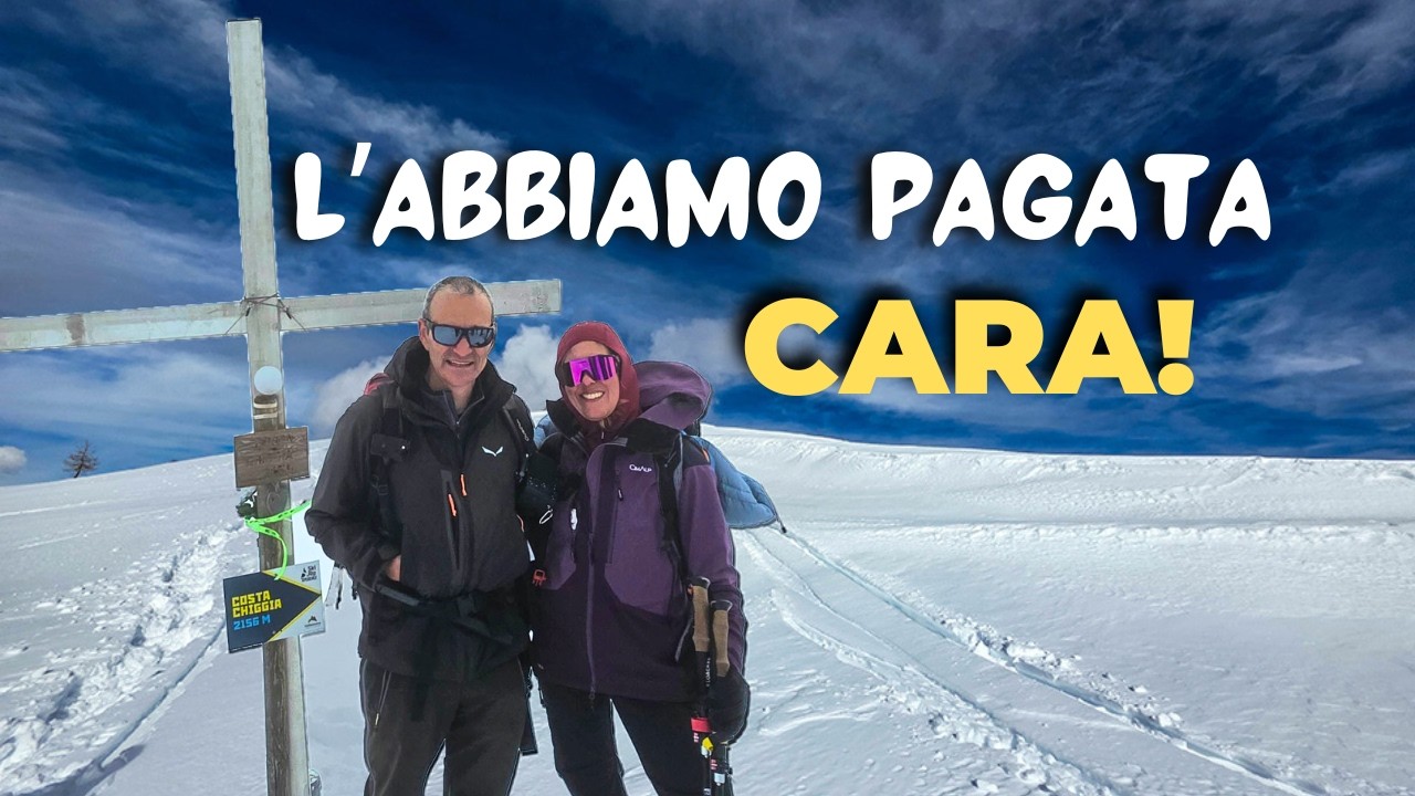 La fortuna ci presenta il conto! ANELLO Monte FESTA e COSTA CHIGGIA con le CIASPOLE,Valle MAIRA (CN)