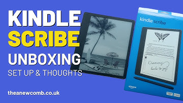 📦 Kindle Scribe Unboxing and Setup | First Impressions and 80s Acts Word Search Demo 📦