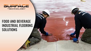 Food & Beverage Processing Flooring Installation | Commercial Epoxy Flooring | Surface Technology