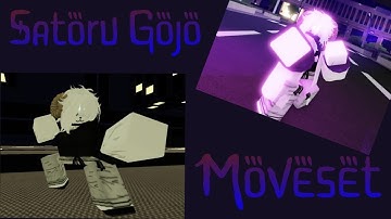 🔴🔵Satoru Gojo Custom Moveset | Jujutsu Shenanigans Skill Builder🔴🔵