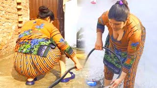 House Cleaning Village Vlogs Hot Girl Village Vlogs Home Work 2025