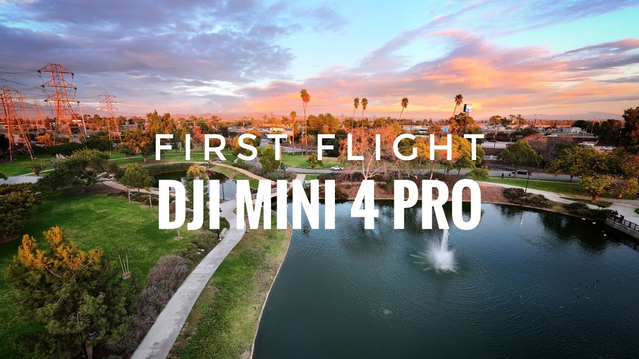 First Flight - DJI Mini 4 Pro - D-LOG M - YouTube